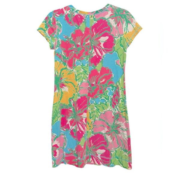 Lilly Pulitzer “Britton” T-shirt Dress in “Big Flirt” Size Small - Picture 2 of 7